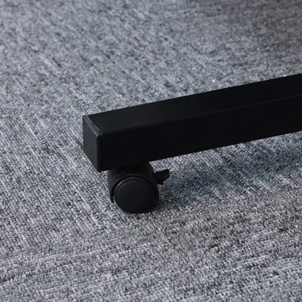 Double Layer Adjustable Laptop Desk With Wheels
