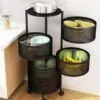 5 Layer Round Shape Kitchen Rack