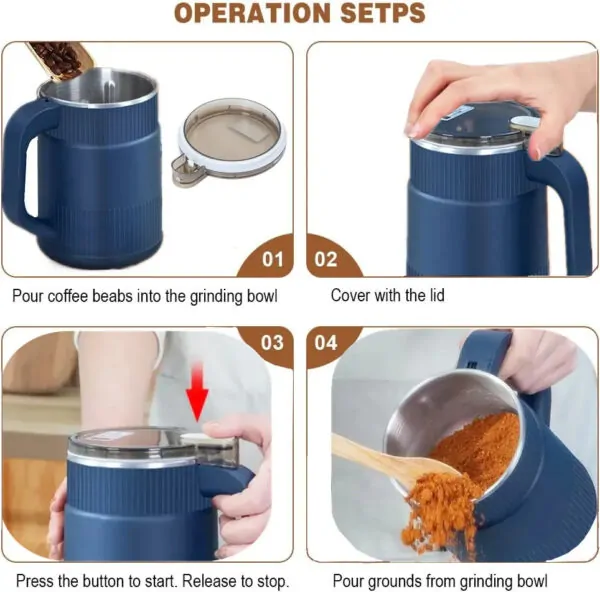 Multifunctional Coffee Grinder Food Processor