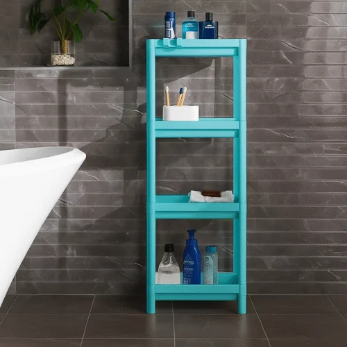 4 Tiers Rectangular Storage Rack