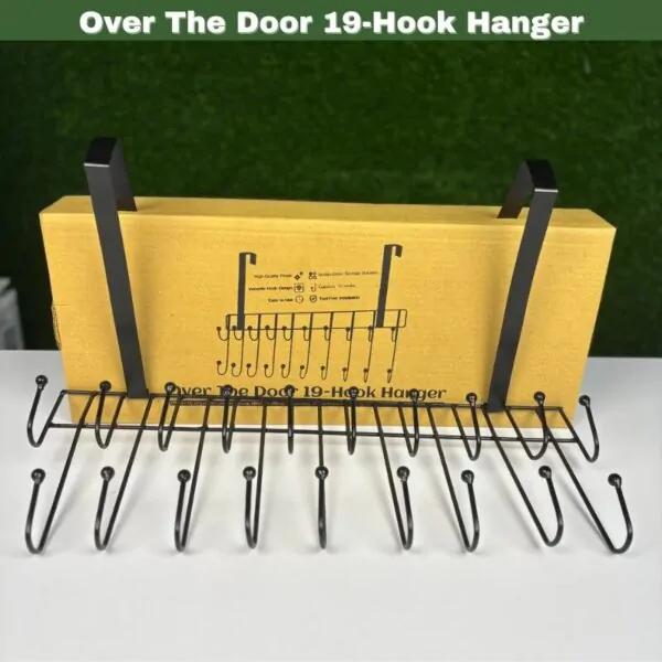 Over The Door 19 Hook Hanger