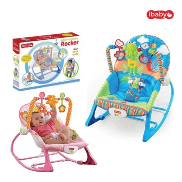 iBaby Infant To Toddler Rocker With Sleeping Sound Baby Rocker