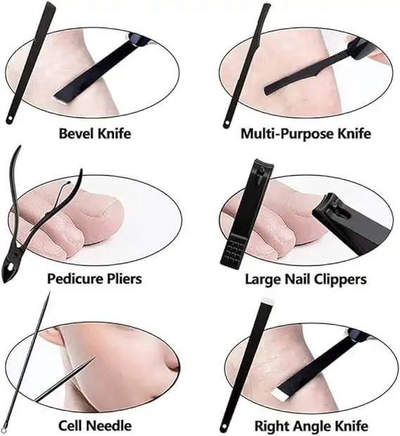 Manicure and Pedicure Set Organizer