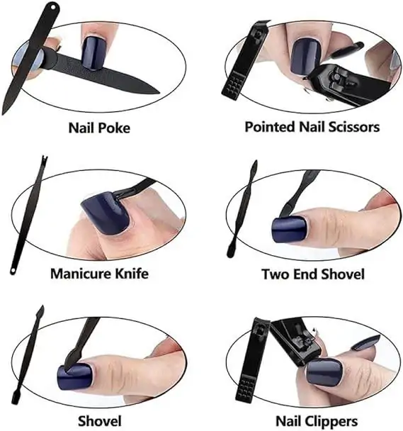 Manicure and Pedicure Set Organizer