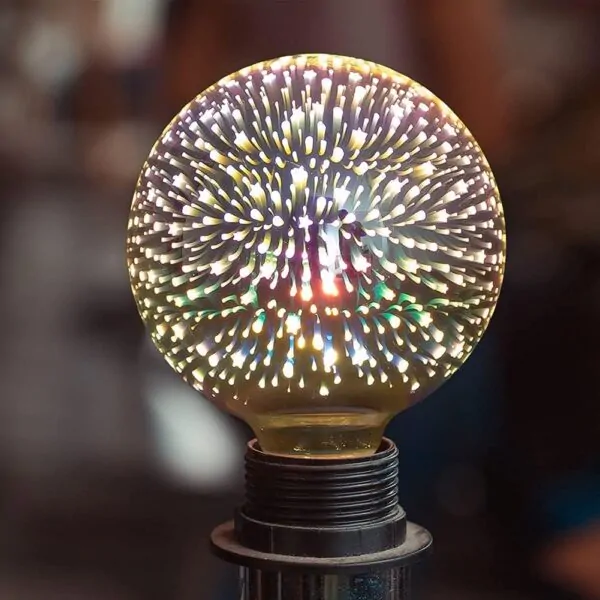 3D Firework Led Decorative Light Bulb