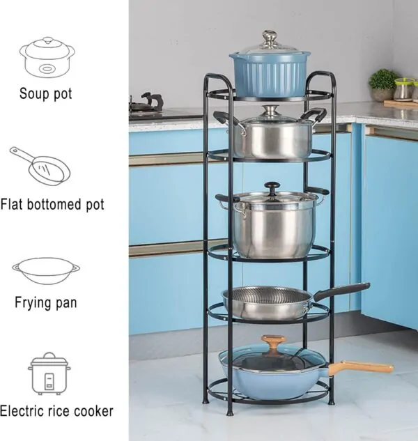 5 Layer Pot Rack
