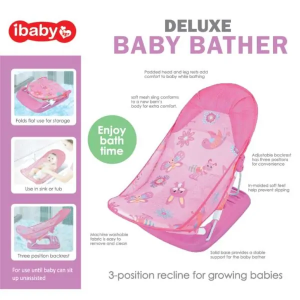 Deluxe Baby Bather Shower Bath Tub