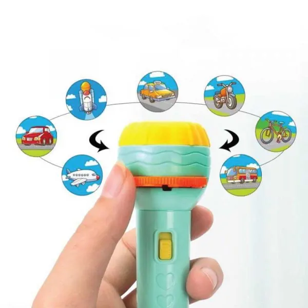 Children Projector Toy Flashlight Story Book