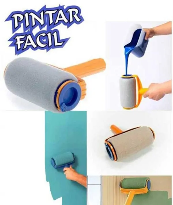 Pintar Facil Painting Tool Paint Roller Wall Painting with Liquid Filling