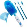 Spin duster hand-held electronic cleaning brush dust remover