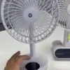 DP 7626 Rechargeable Mini Fan – 4000mAh Portable USB Fan