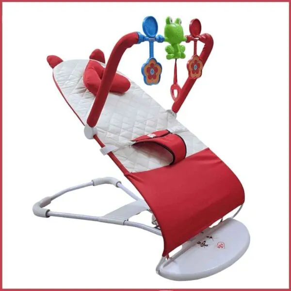 Red Musical Baby Bouncer (Ash Color)