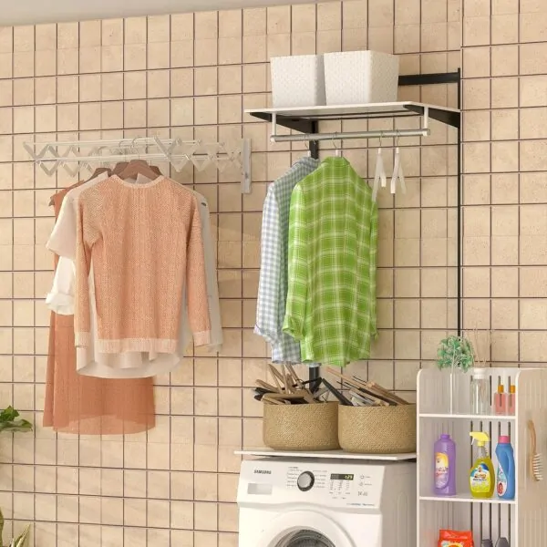 Wall Mounted Clothes Drying Hanger Wall Mounted Clothes Drying Hanger