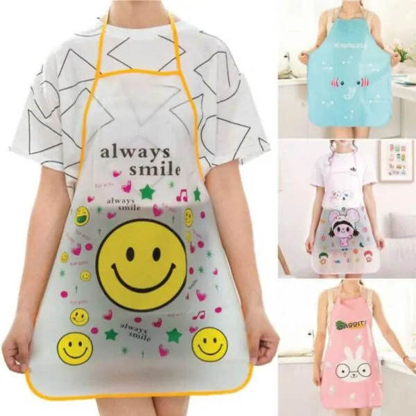 Apron Cartoon Design Waterproof Apron Cartoon Design Waterproof