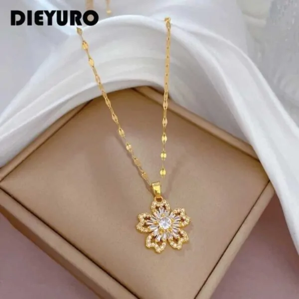 SUNFLOWER LOCKET