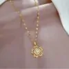 SUNFLOWER LOCKET