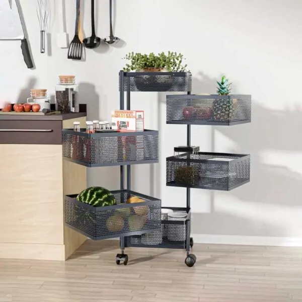 6 Layer Square Shape Kitchen Rack 6 Layer Square Shape Kitchen Rack