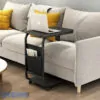 Moveable Side Table Black Color (Premium Quality)