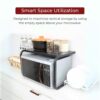 Multipurpose Microwave Stand - Countertop Organizer for Home & Kitchen