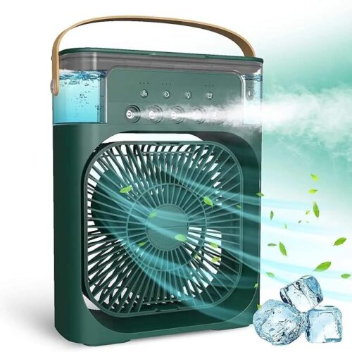 Portable Air Conditioner Fan, 5 in 1 Air Cooling Fan with Ice Tray