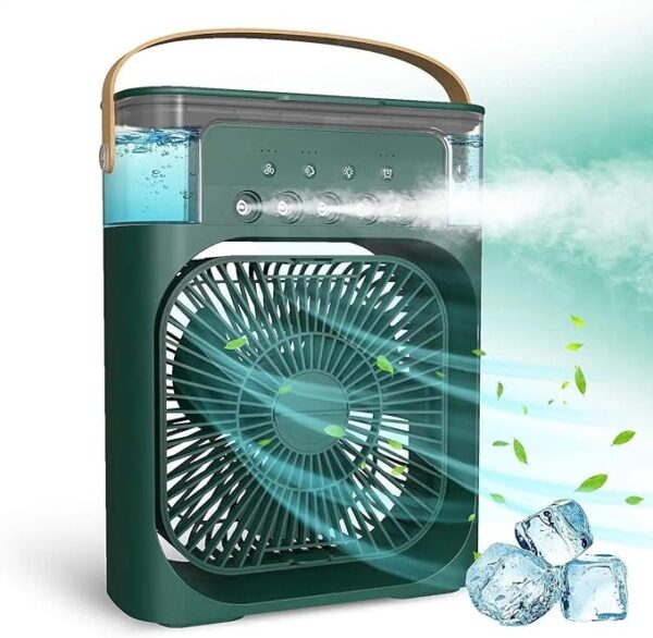 Portable Air Conditioner Fan, 5 in 1 Air Cooling Fan with Ice Tray