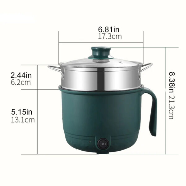 Double Layer Mini Cooking Hot Pot