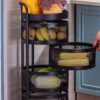 4 Layer Round Shape Kitchen Rack