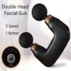 Deep Tissue Therapy Mini Massager Double Head Fascia Gun