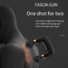 Deep Tissue Therapy Mini Massager Double Head Fascia Gun