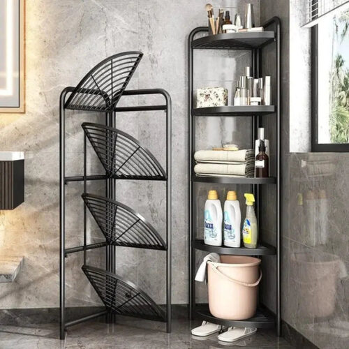 4 Layer Foldable Corner Shelves