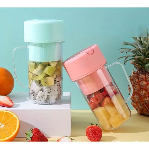 Portable Crusher Juicer with Juice Cup & Straw