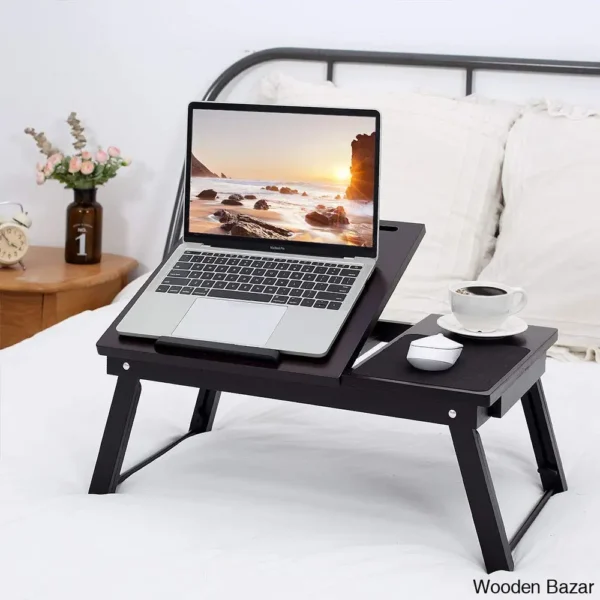 Multipurpose Foldable Double Head Laptop Table