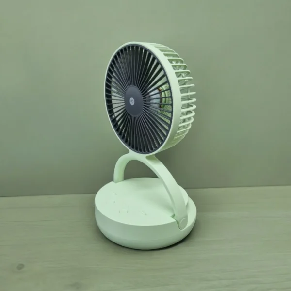 DP 7637 Rechargeable Mini Fan – 8000mAh Portable USB Fan for Outdoor & Indoor Use