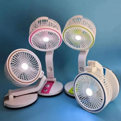 Led Light With Air Cooling Rechargeable Folding Fan Led Light With Air Cooling Rechargeable Folding Fan