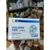 Led Light With Air Cooling Rechargeable Folding Fan