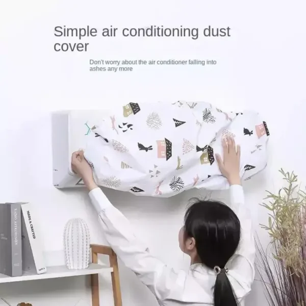 Air Conditioning 1.5 Ton Dust proof Cover (Premium Quality)